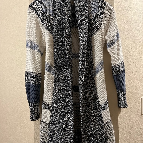 XS bathrobe style sweater with belt - Picture 2 of 3